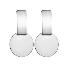 Fashion Statement Earrings 2019 Big Geometric Round Earrings For Women Hanging Dangle Earrings Drop Earing Modern Female Jewelry