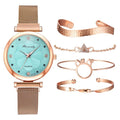 5pcs Sky Blue Watch