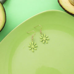 Vintage Alloy Drop Earring Simple Cute