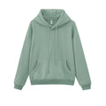 light green hoodies